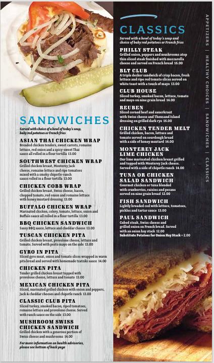 Faros Restaurant & Cocktails Menu image 1