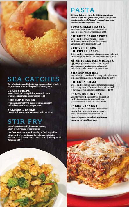 Faros Restaurant & Cocktails Menu image 3